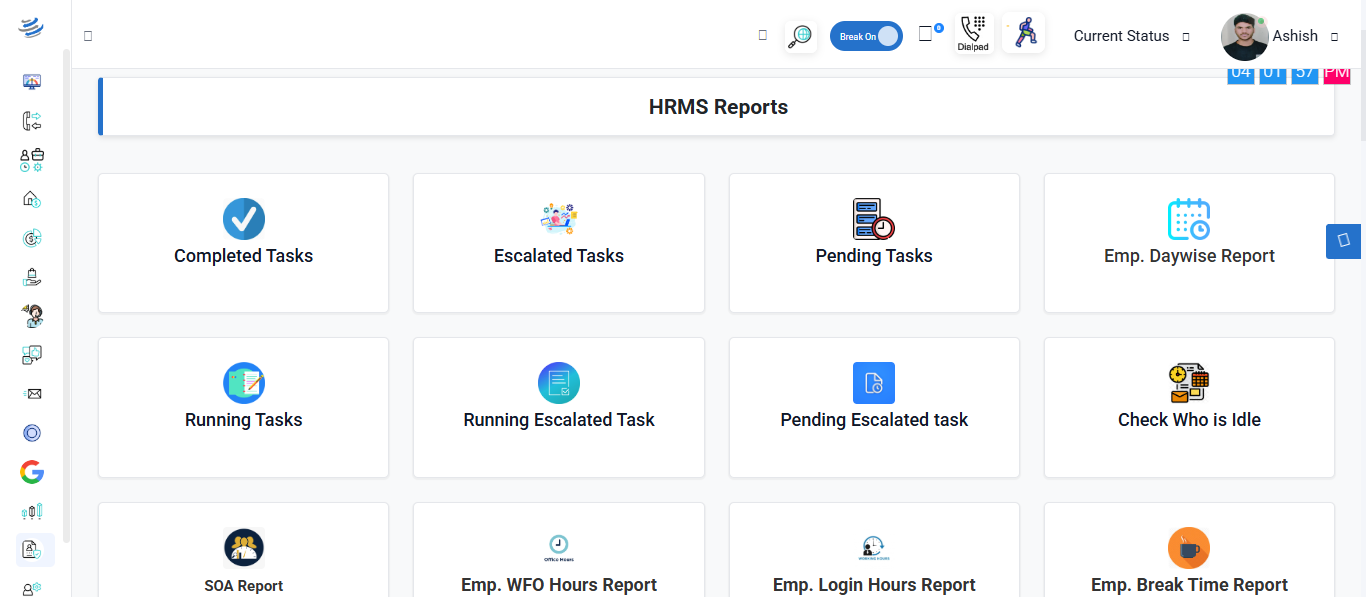 Task Management Screenshot